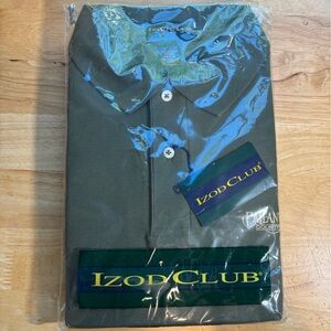NWT Vintage Izod Men’s Green Polo Shirt